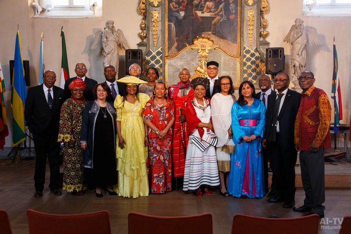 African ambassadors to Sweden on Africa Day 2017 in Stockholm